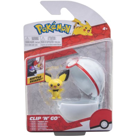 Figurine Clip'N'Go Pokémon - Modèle choisi aléatoirement