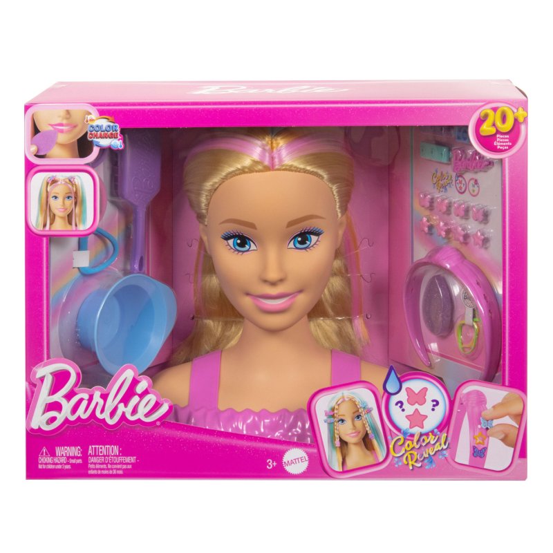 Barbie – Tête à Coiffer Color Reveal