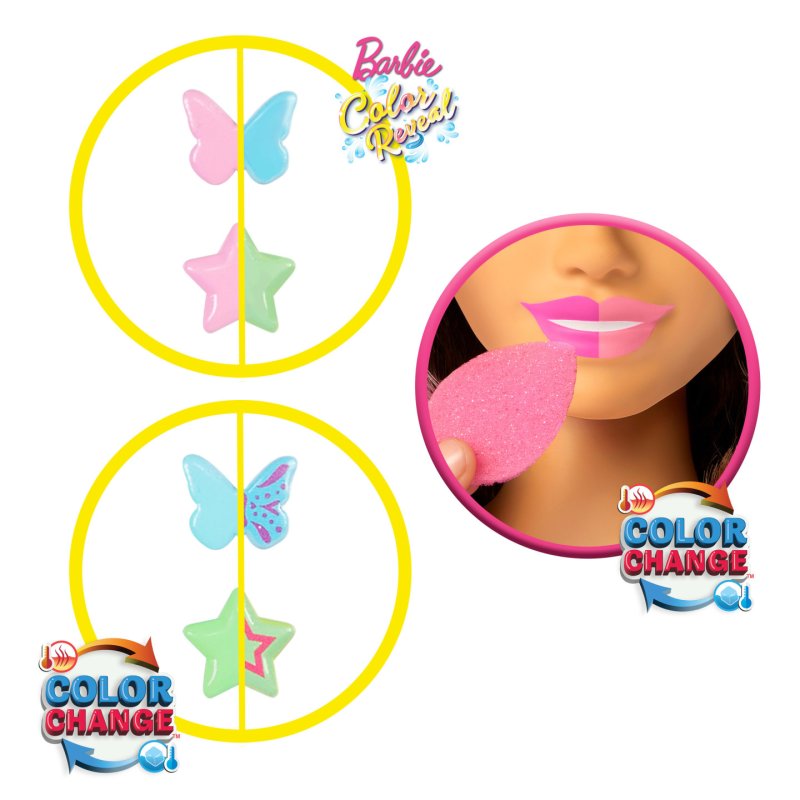 TETE A COIFFER BRUNE BARBIE