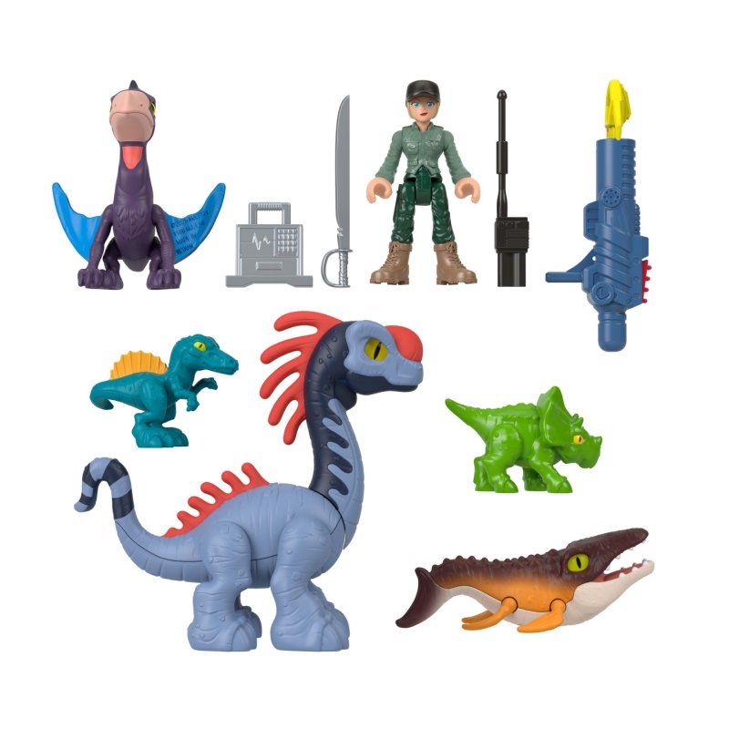Fisher-Price Imaginext Jurassic World Rebirth Land, Sea & Air Multipack