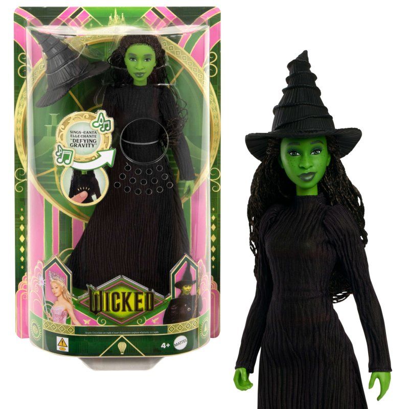 Mattel Wicked – Poupée Elphaba chantante