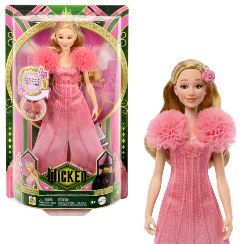 Mattel Wicked – Poupée Glinda Chantante