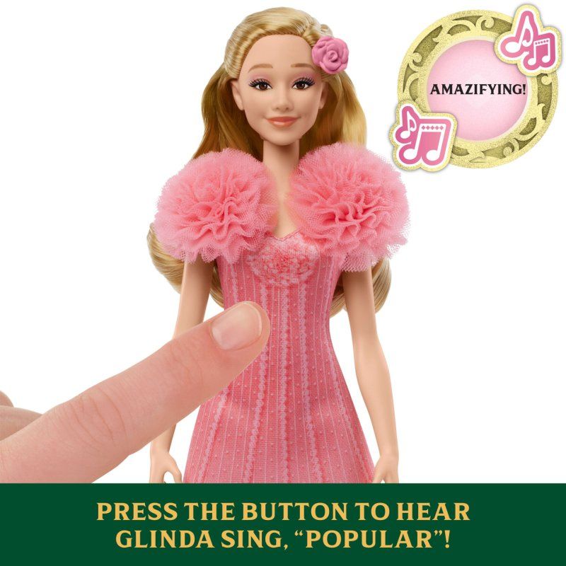 Mattel Wicked – Poupée Glinda Chantante