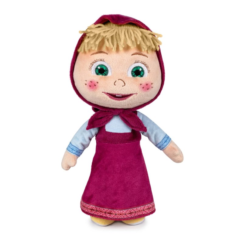 GP TOYS Masha et Michka - Peluche 20 cm – Asst - en présentoir