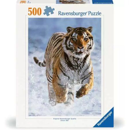 Ravensburger Puzzle 500 p - Tigre dans la neige