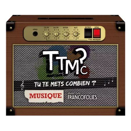 Pixie Games PIX1546 jeu de société TTMC Musique - Francofolies Fête