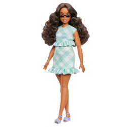 Barbie Fashionistas – Poupée Robe Vert Menthe