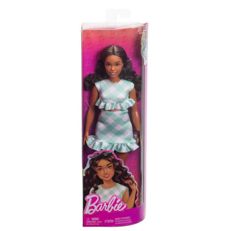 Barbie Fashionistas – Poupée Robe Vert Menthe