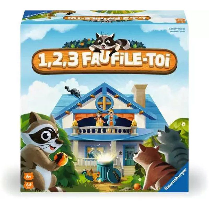 Ravensburger 22793 board/card game 1,2,3 Faufile-toi! Board game