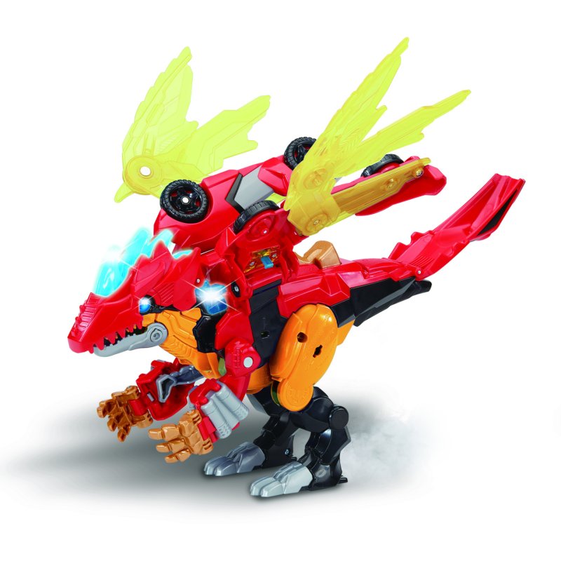 VTech SWITCH & GO DINOS COMBO - DRAGOREX, LE MÉGA DRAGON 2 EN 1
