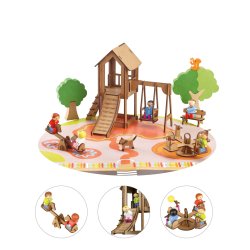 JEUJURA L'AIRE DE JEUX - 70 PIECES