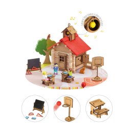 JEUJURA L'ECOLE DU VILLAGE - 125 PIECES