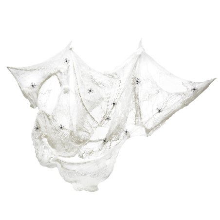 Mottoland Toile d'araignée blanche 60g 4 araignées