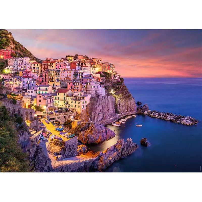 Ravensburger Puzzle 1500 pièces - Hameau de Manarola, Italie Jigsaw puzzle 1500 pc(s) City