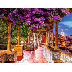 Ravensburger Puzzle 2000 pièces - Le mirador de Santa Luzia, Lisbonne
