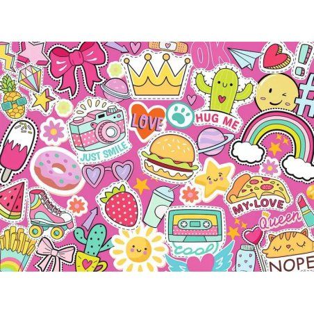 Ravensburger Puzzle Enfant dès 7 ans - Pop, Fun & Stickers Jigsaw puzzle 150 pc(s) Cartoons