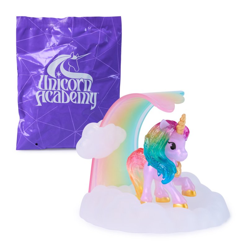 Unicorn Academy , Magic Gemstone Collectible Unicorn Toy, Surprise Figure Blind Box (Styles May Vary), Dolls & Unicorn