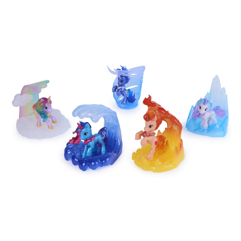 Unicorn Academy - L'Ecole des Licornes - Mini Figurine À Collectionner Avce Support - Pierres Précieuses - Jouets