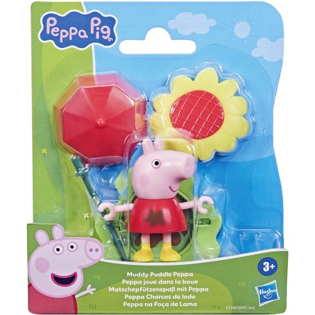 Figurine 8cm Peppa Pig dans la Boue