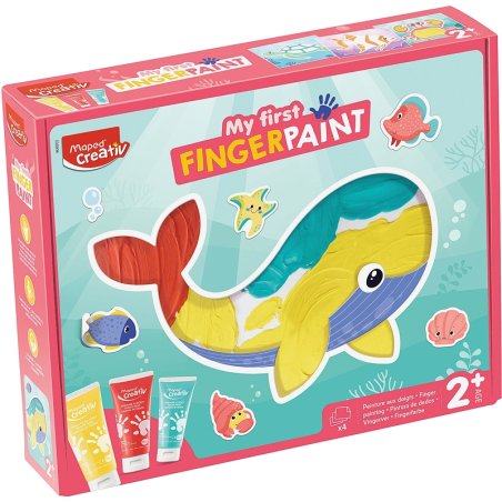 Ma Première Peinture au Doigt