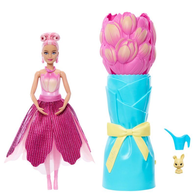 Barbie PETAL POP Doll and Accessories