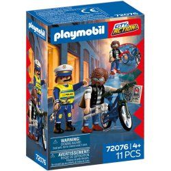 Playmobil Policier et voleur de vélo
