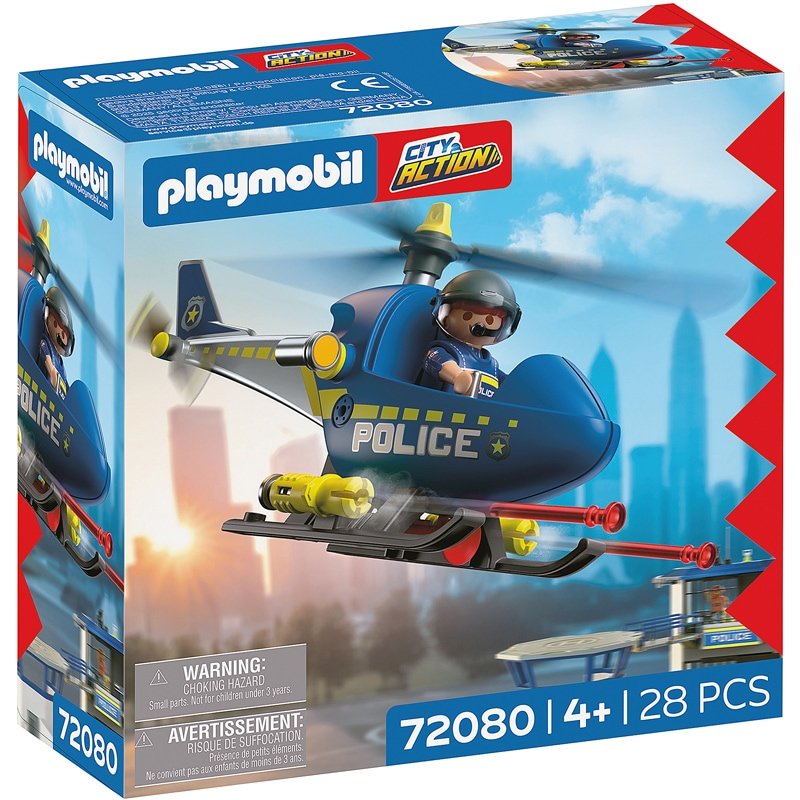 Playmobil Hélicoptère de police