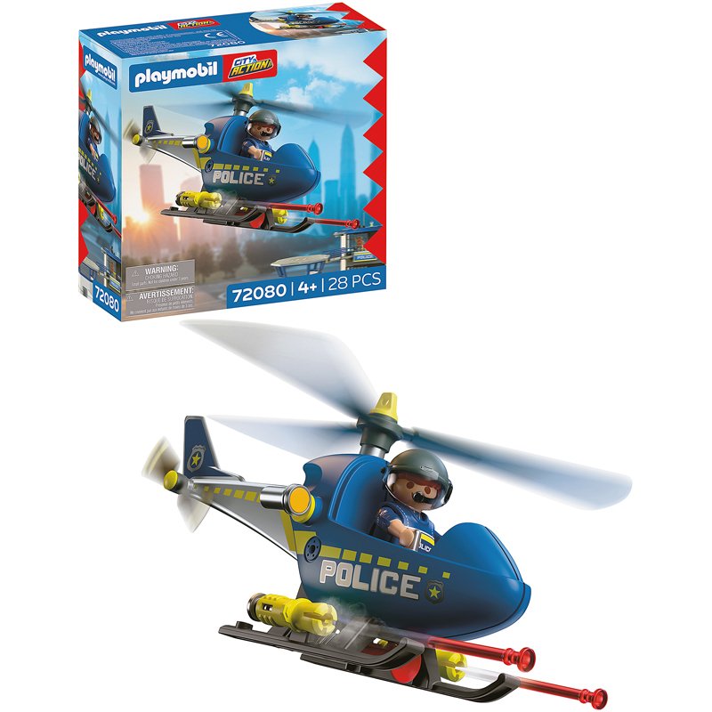 Playmobil Hélicoptère de police