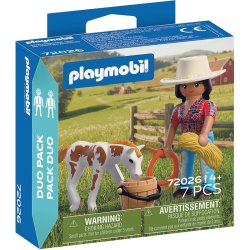Playmobil 72026 - Duo Cavalière et son Poulain