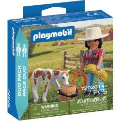 Playmobil Duo Cavalière avec poulain