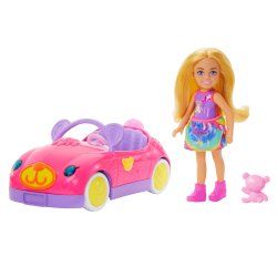 Barbie Chelsea – Coffret et son Cabriolet