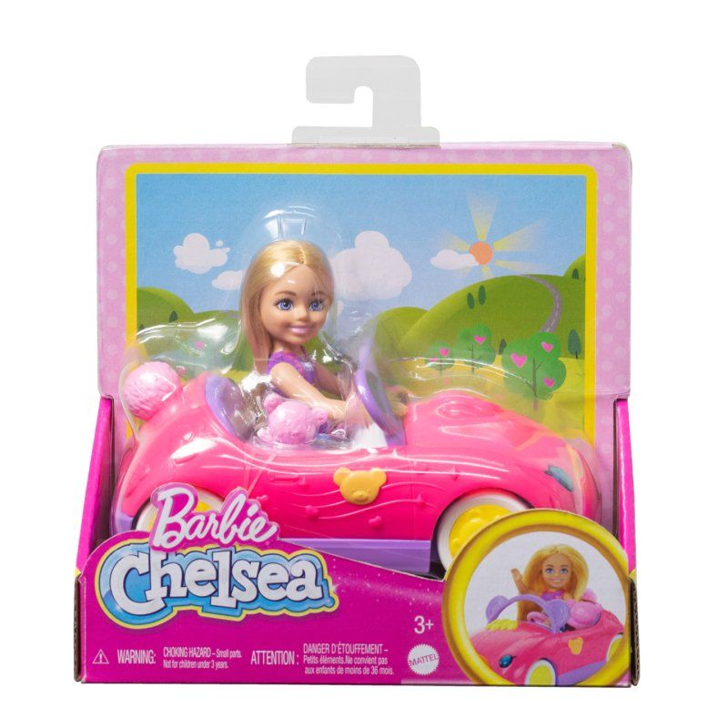 Barbie Chelsea – Coffret et son Cabriolet