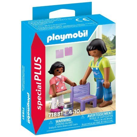 Playmobil SpecialPlus Activité peinture entre maman et enfant