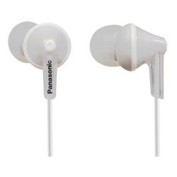 Panasonic RP-HJE125E-W headphones/headset Wired In-ear Music White