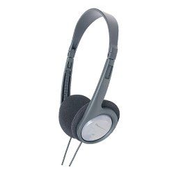 Panasonic RP-HT090 Casques Avec fil Arceau Musique Noir, Gris