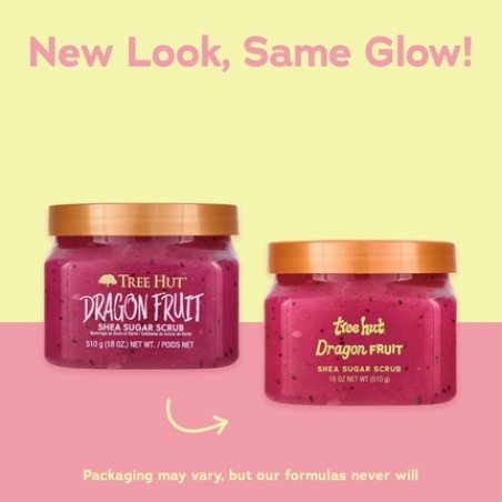 Tree Hut Body Scrub Dragon Fruit and Tropical Mango 18oz