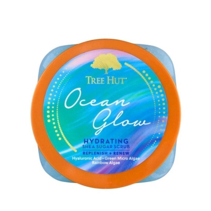 Tree Hut Ocean Glow Hydrating Shea Sugar Scrub 18 Ounce