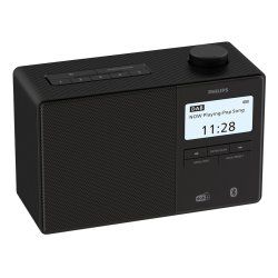 Philips TAR5600/00 Radio portable Horloge Numérique Noir
