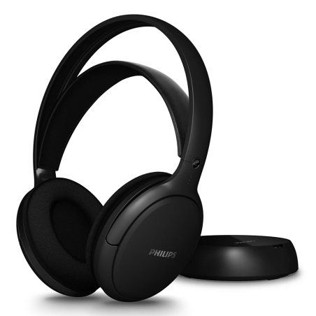 Philips SHC5200M2/12 headphones/headset Wireless Head-band TV USB Type-C Black