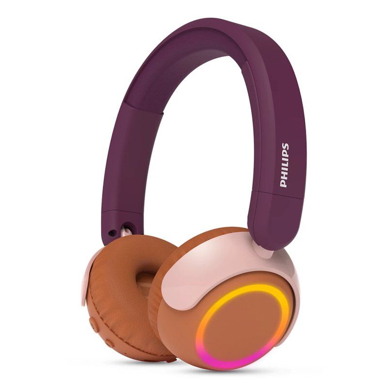 Philips 4000 series TAK4200MP/00 headphones/headset Wireless Head-band Calls/Music Bluetooth Orange, Purple, Rose