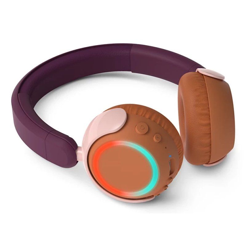 Philips 4000 series TAK4200MP/00 headphones/headset Wireless Head-band Calls/Music Bluetooth Orange, Purple, Rose