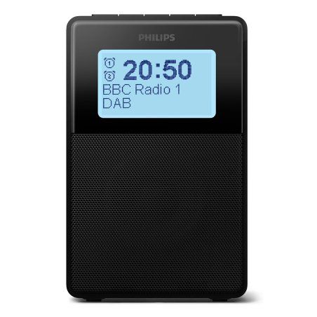Philips TAR5100/10 alarm clock Digital alarm clock Black