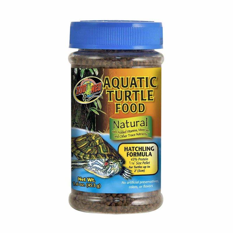 Zoo Med - Natural Aquatic Turtle Food Hatchling Formula - 45 g