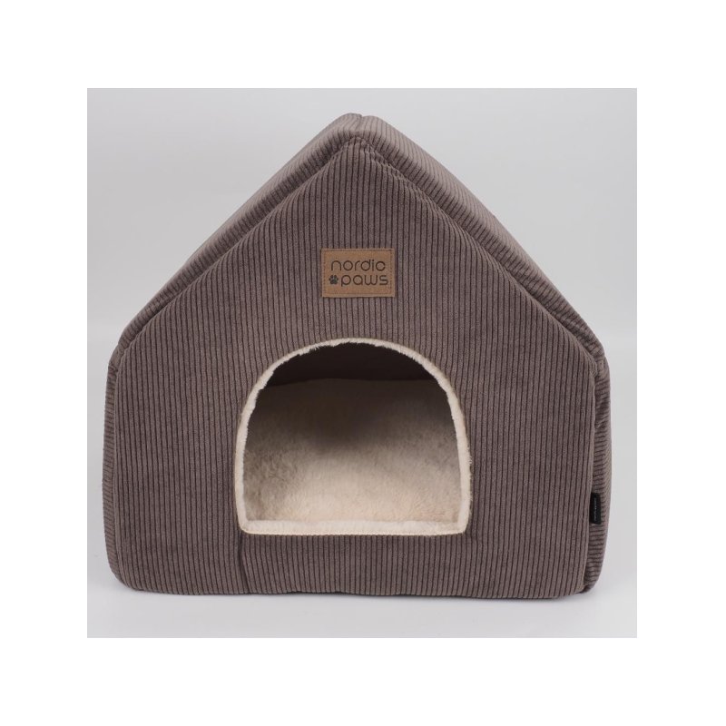 Nordic paws - Elva Cat Cave - Brown/Beige - 46 x 43 x 42 cm