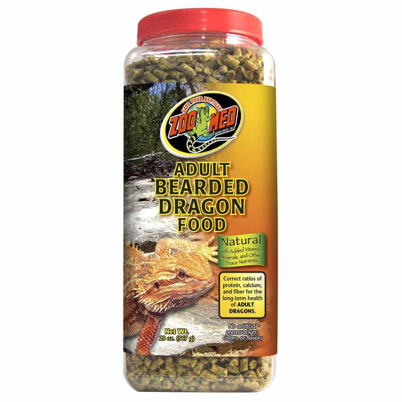 Zoo Med - Natural Adult Bearded Dragon Food - 567 g