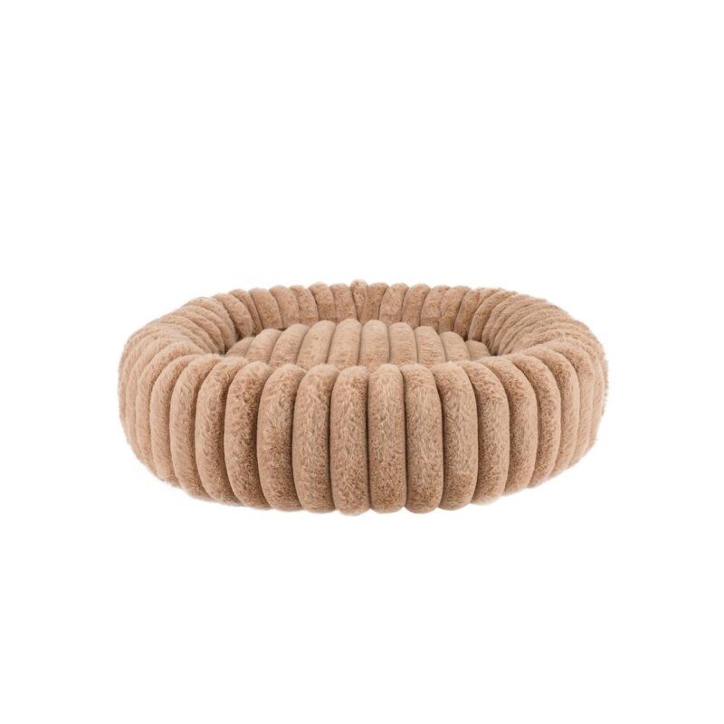 Nordic paws - Ripple Comfort S - Light Brown - 58.5 x 58.5 x 17 cm