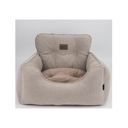 Nordic paws - Car Seat Luno - Beige - 53 x 50 x 35 cm