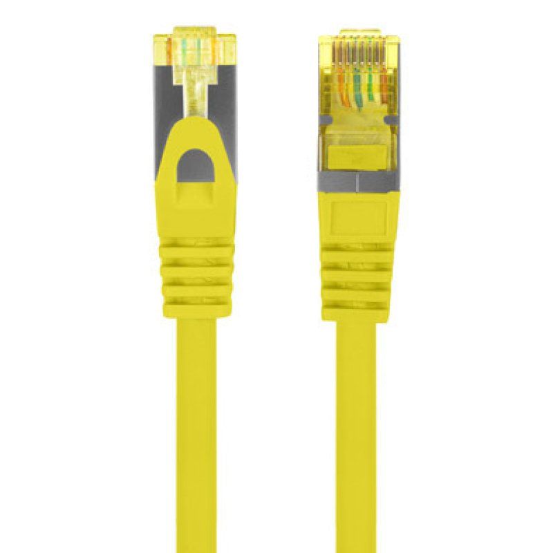 Lanberg PCF6A-10CU-0100-Y câble de réseau Jaune 1 m Cat6a S/FTP (S-STP)