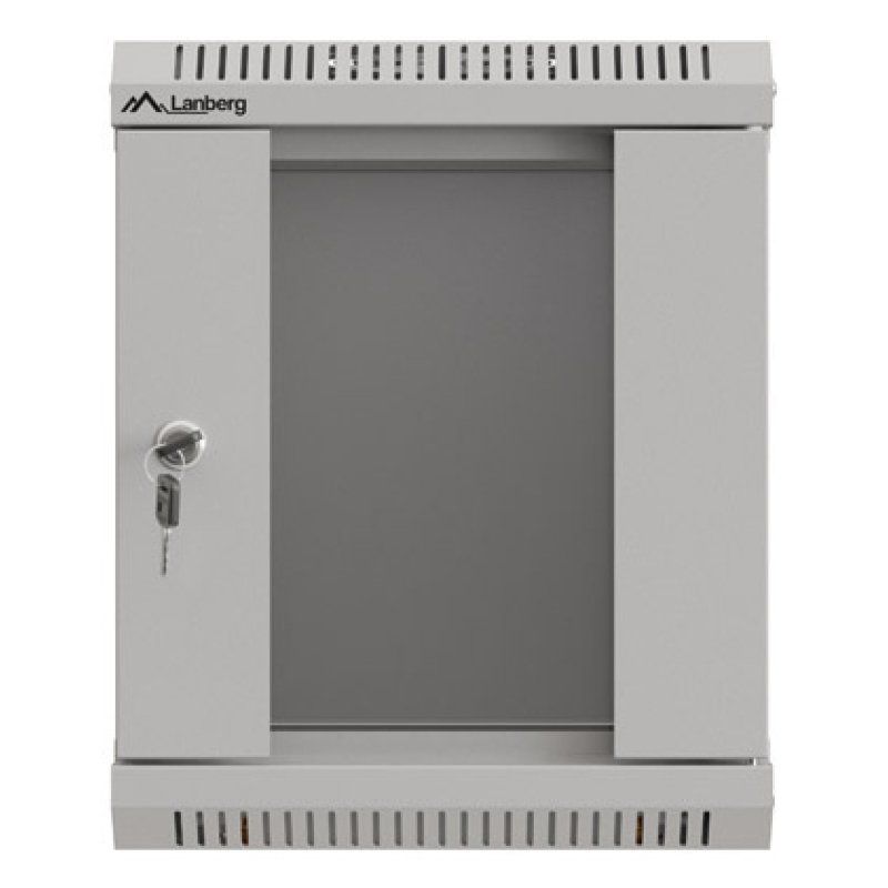 Lanberg WF11-3306-10S étagère 6U Rack monté sur le mur Gris