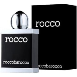 Rocco Barocco Roccobarocco Black Man Eau De Toilette - 100 Ml Fresh And Invigorating Men's Perfume